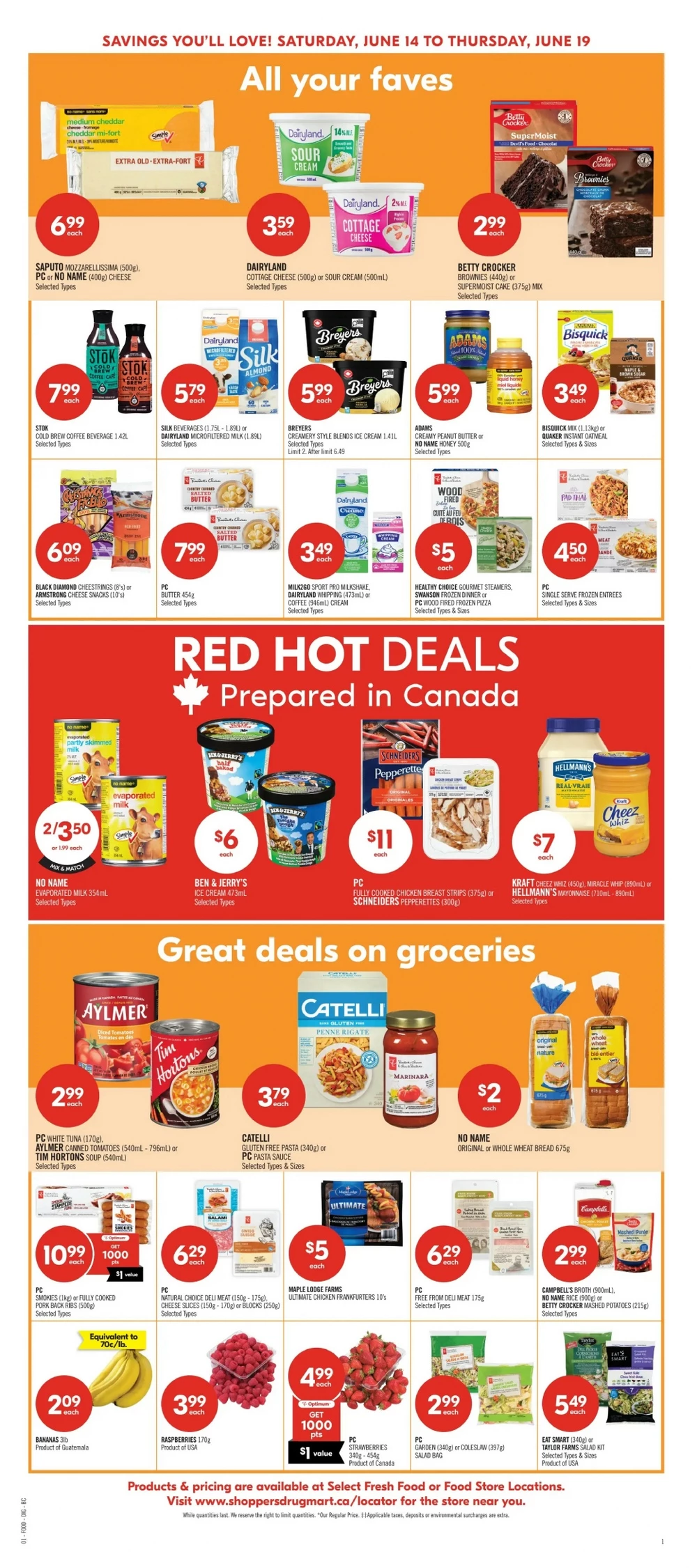 shoppers drug mart flyer june 14 19 13