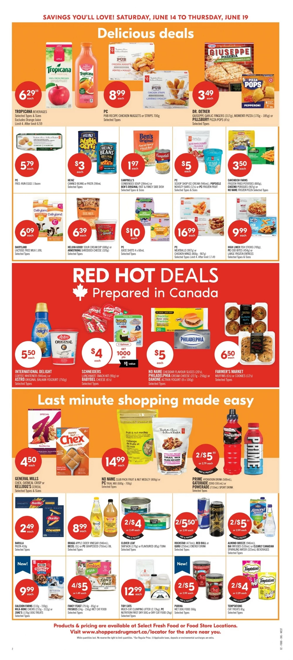 shoppers drug mart flyer june 14 19 14