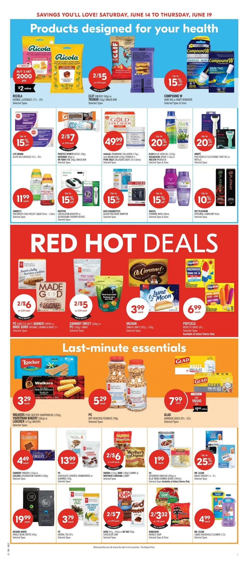 shoppers drug mart flyer june 14 19 9