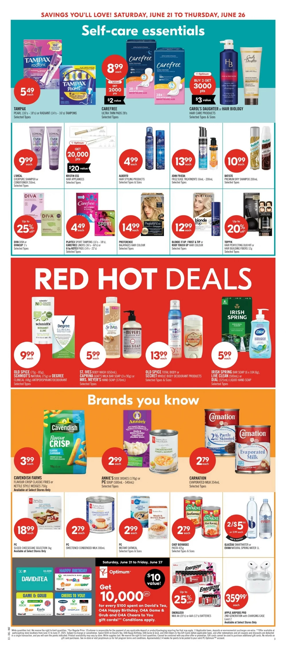 shoppers drug mart flyer june 21 26 13