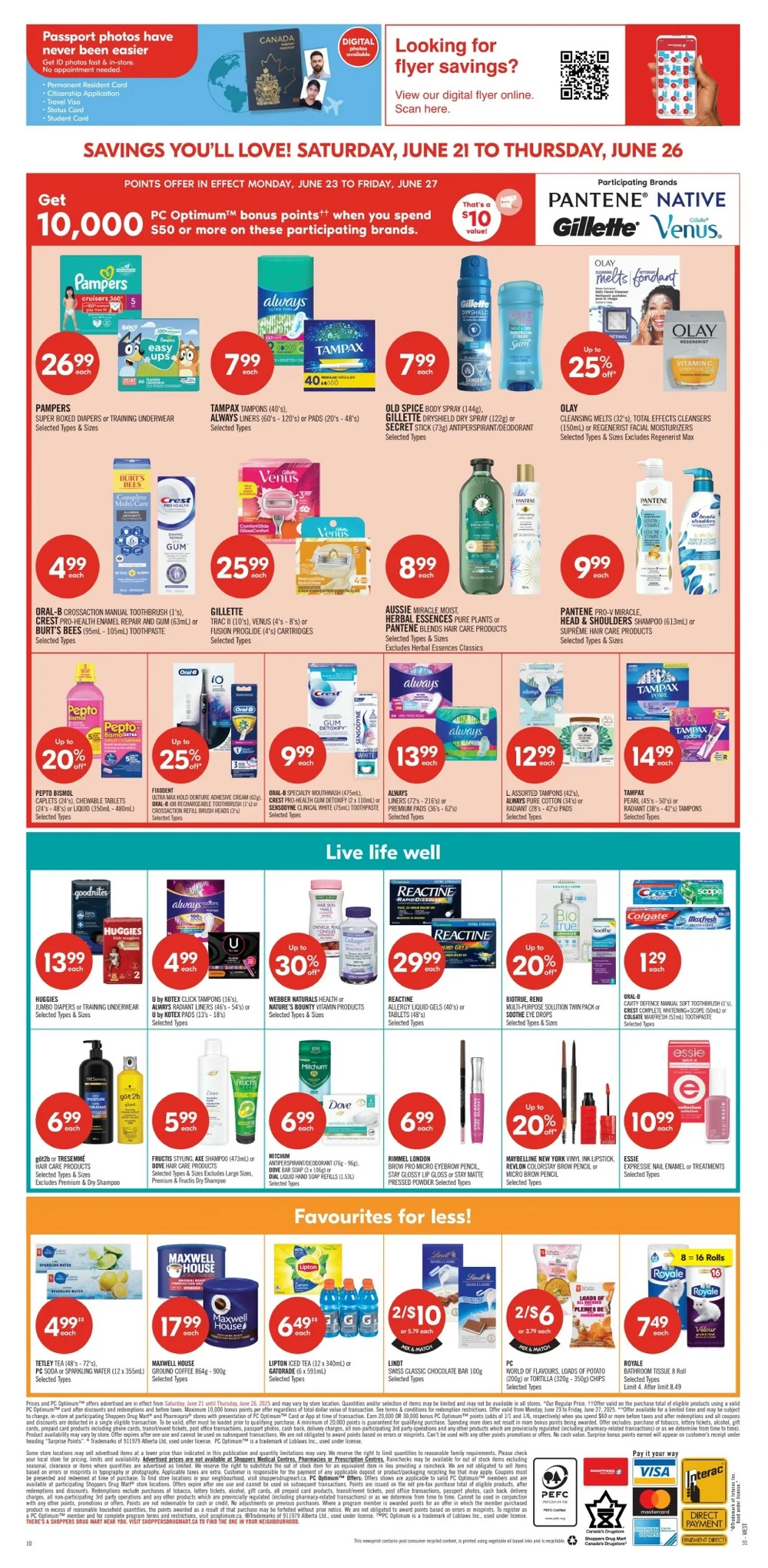 shoppers drug mart flyer june 21 26 14