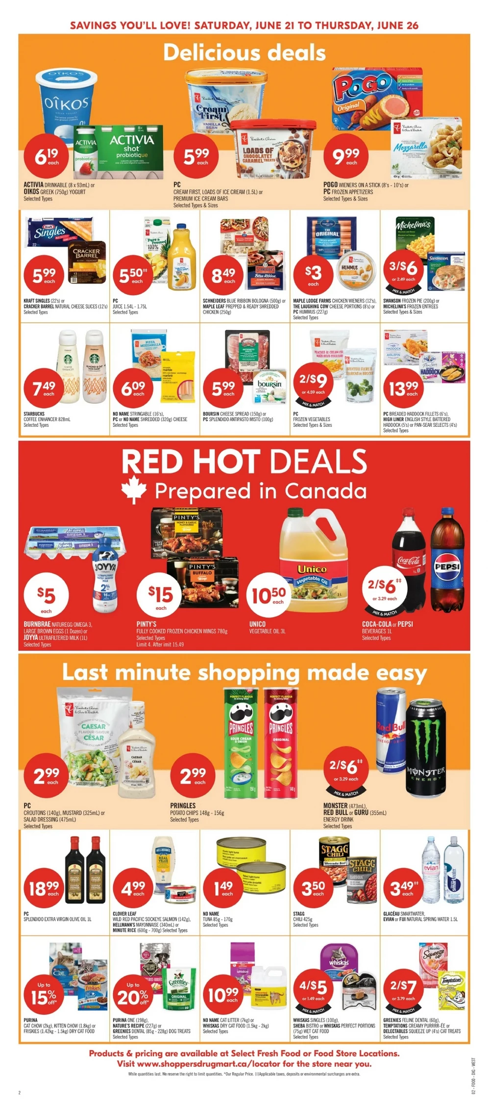 shoppers drug mart flyer june 21 26 16
