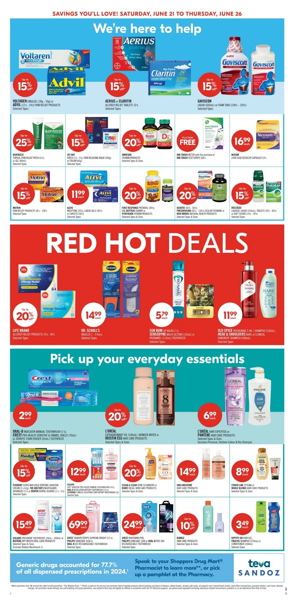 shoppers drug mart flyer june 21 26 6