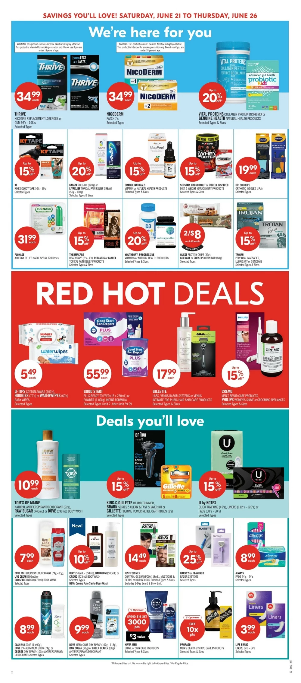 shoppers drug mart flyer june 21 26 9