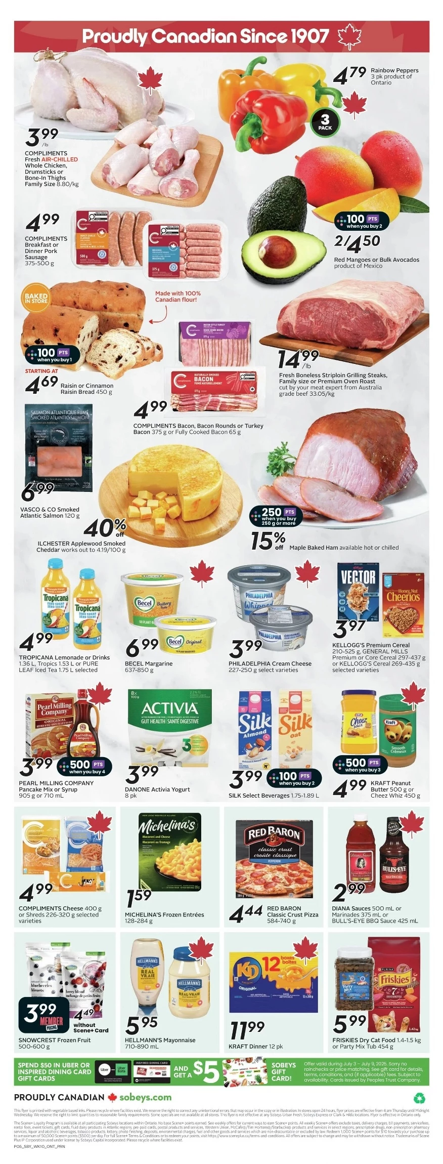 sobeys flyer ont july 3 9 4