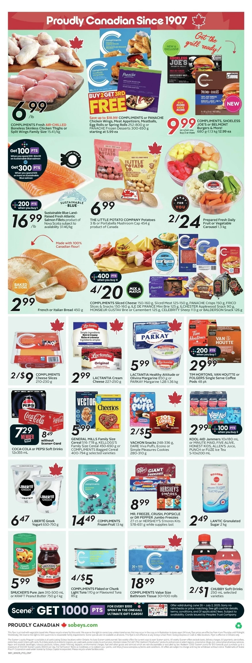 sobeys flyer ont june 26 july 2 4
