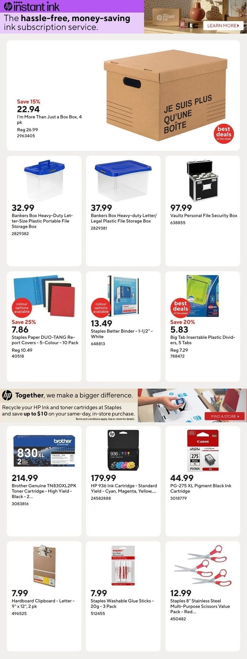 staples flyer june 20 26 12