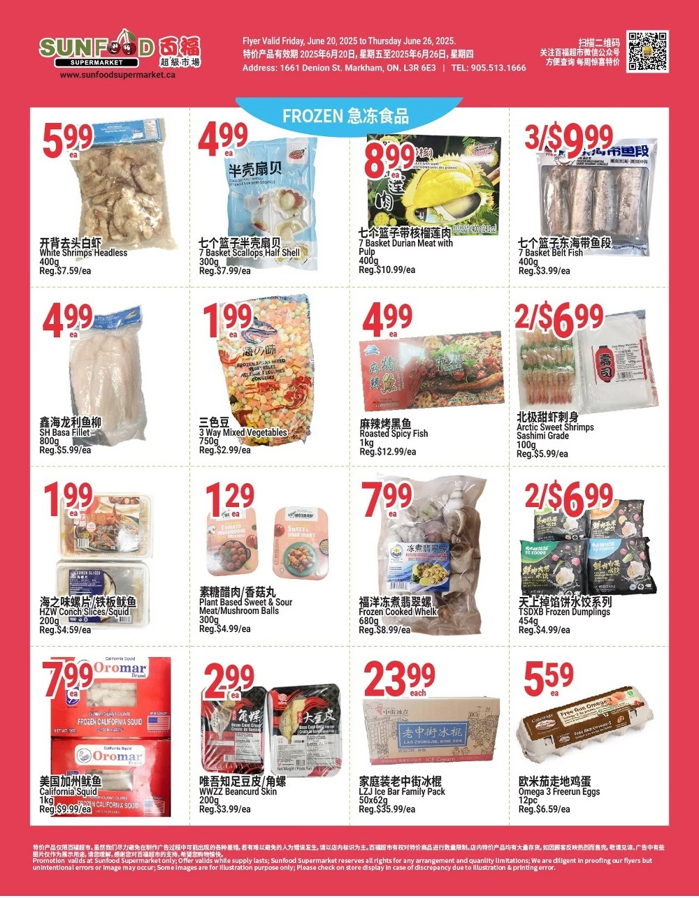 sunfood supermarket flyer june 20 26 3