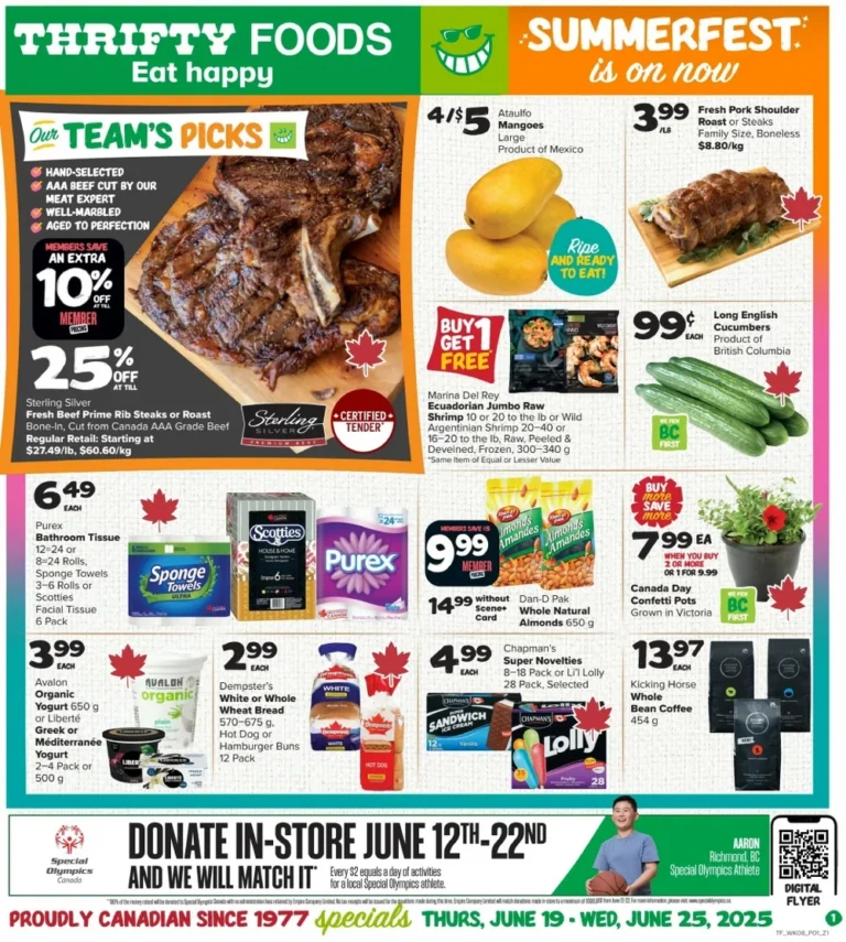 thrifty foods flyer
