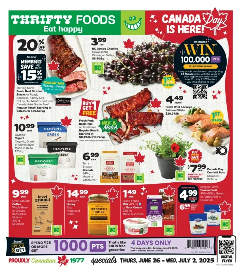 thrifty foods flyer