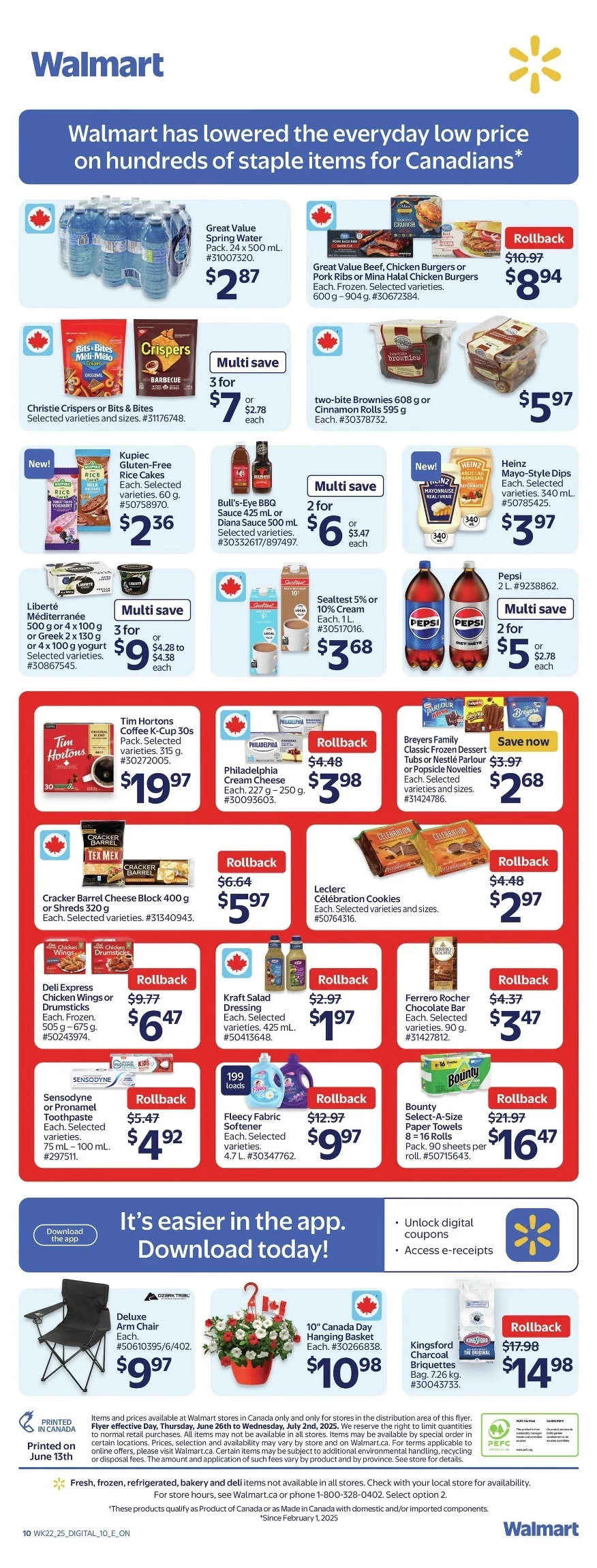 walmart flyer june 26 july 2 2