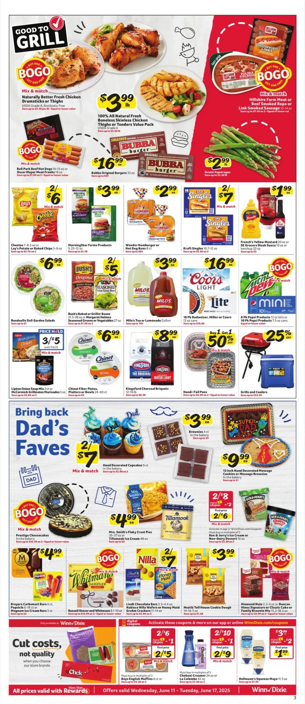 winn dixie weekly ad june 11 17 3