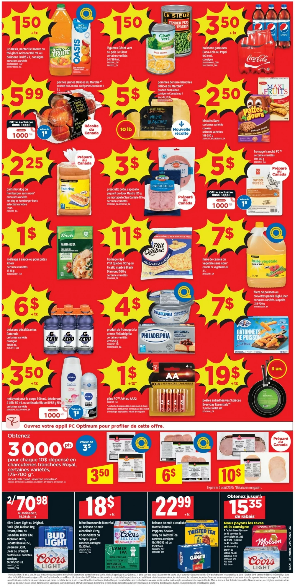 maxi flyer july 31 august 6 2
