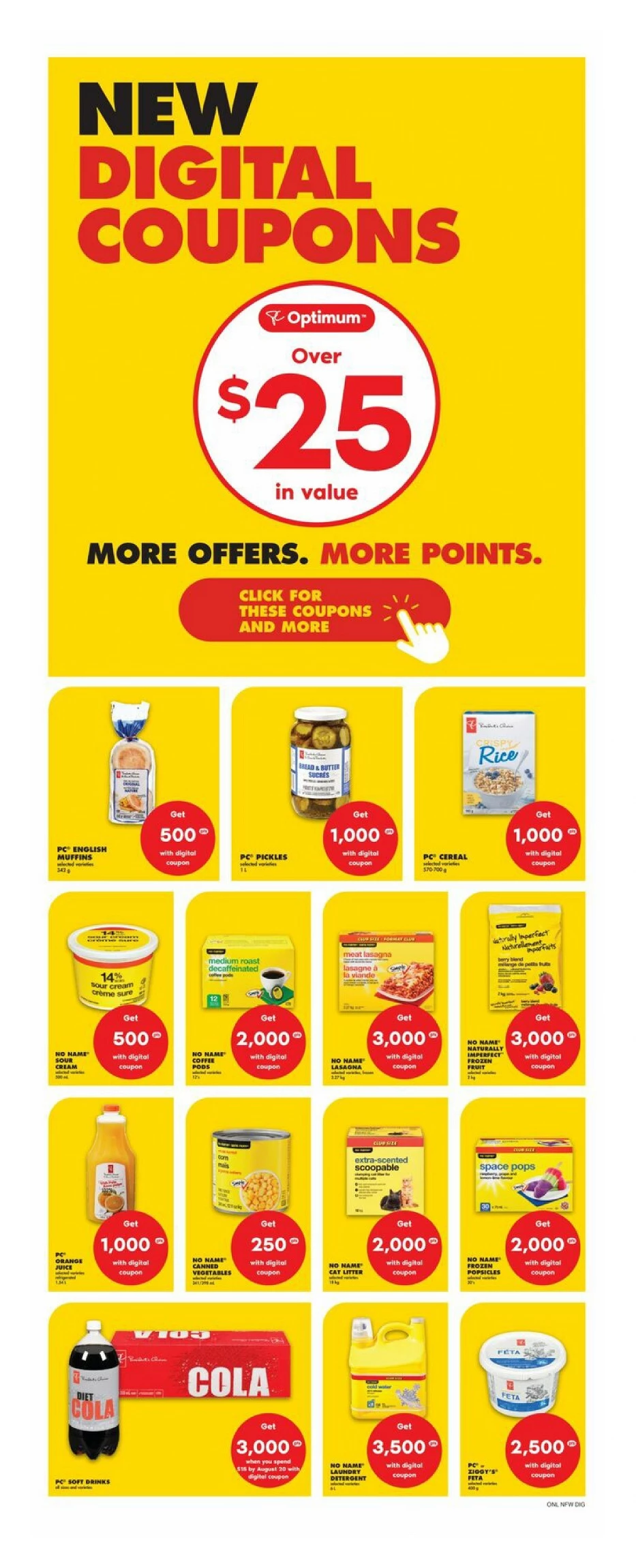 no frills flyer west august 7 13 11