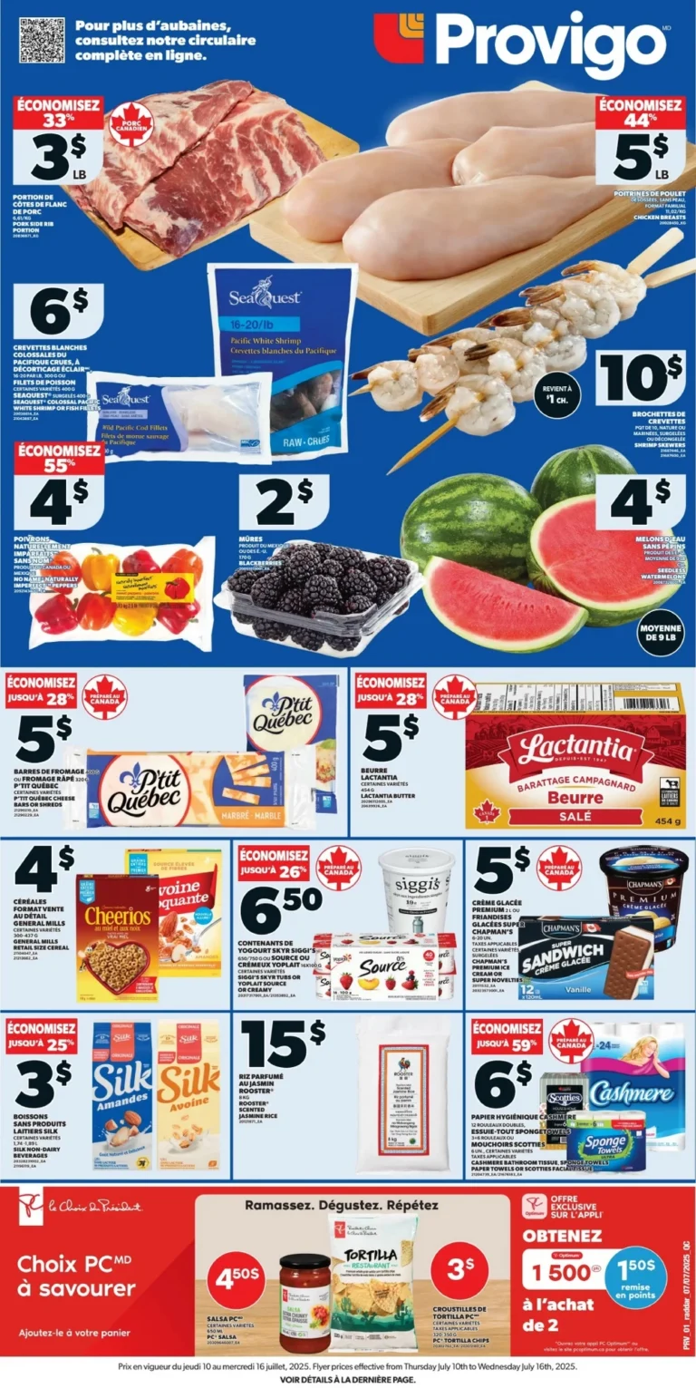 provigo flyer, provigo circulaire