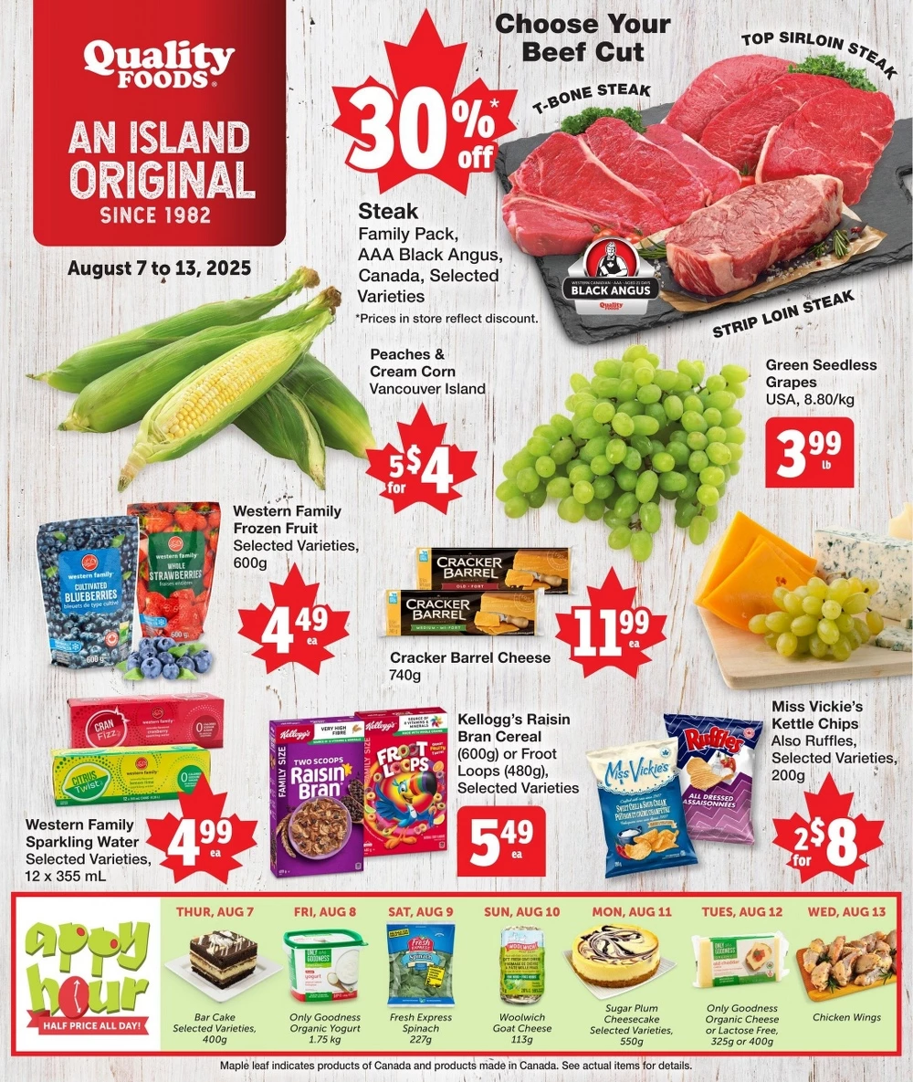 quality foods flyer 