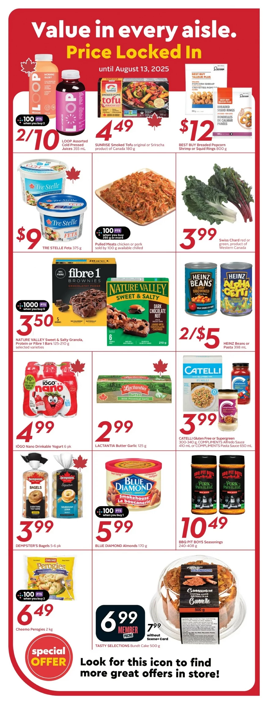 safeway sobeys flyer west july 10 16 15