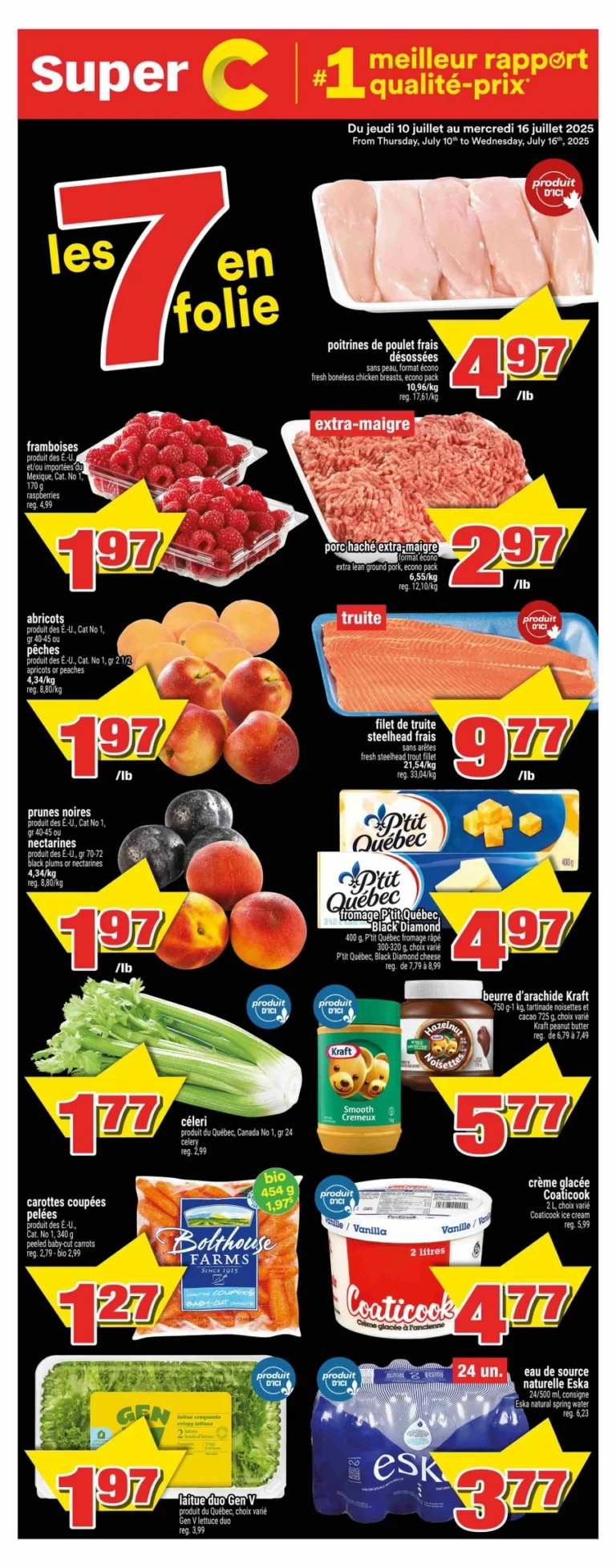 super c flyer , super c circulaire