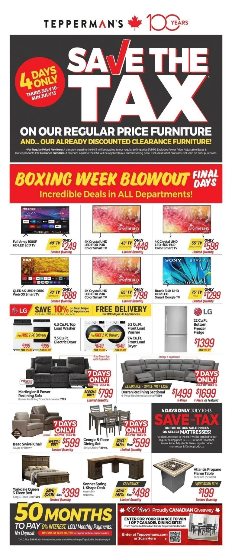 tepperman's flyer