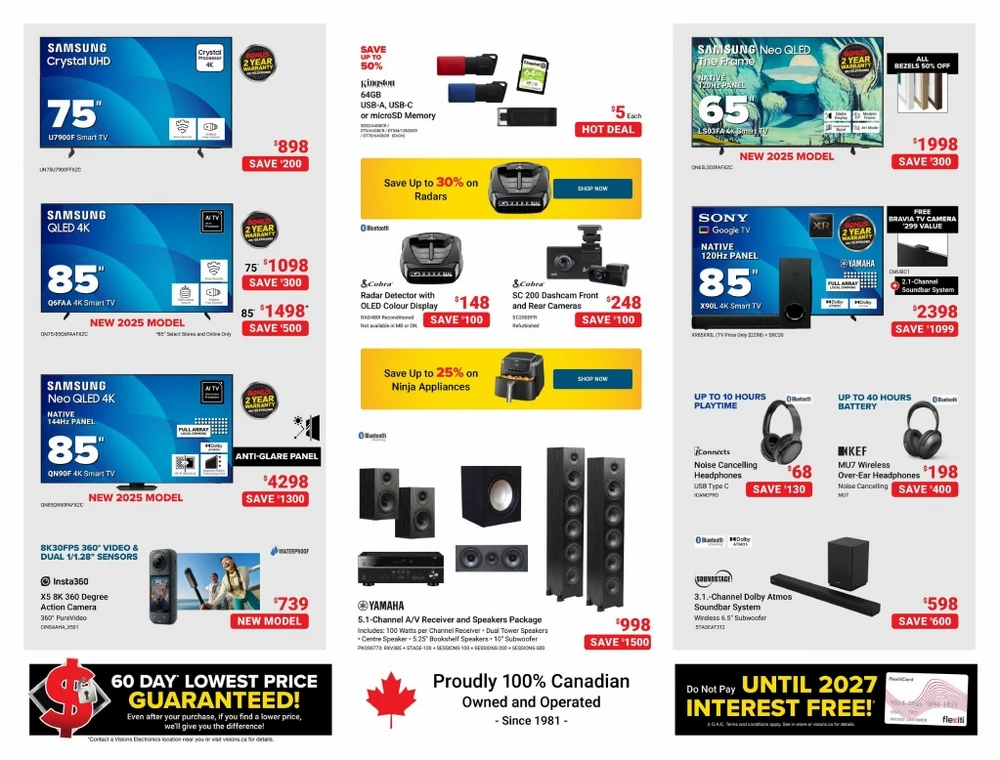 visions electronics flyer july 25 31 3