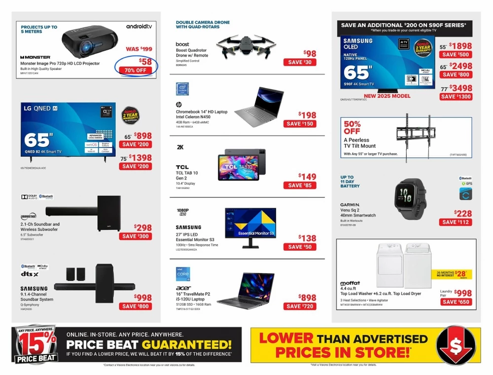 visions electronics flyer july 25 31 4