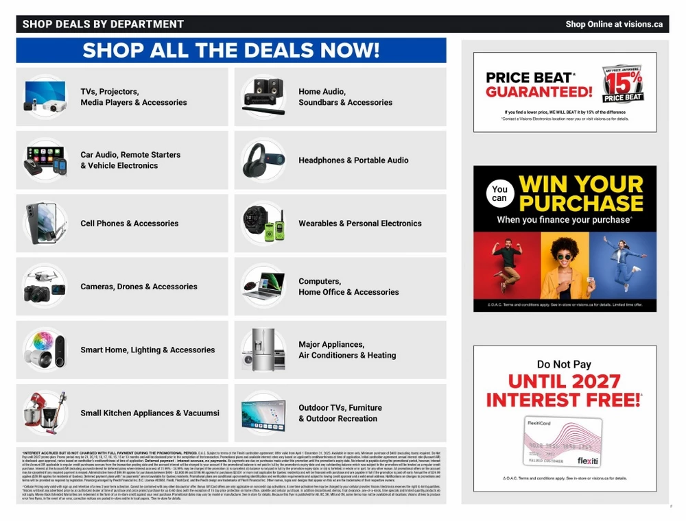 visions electronics flyer july 25 31 8