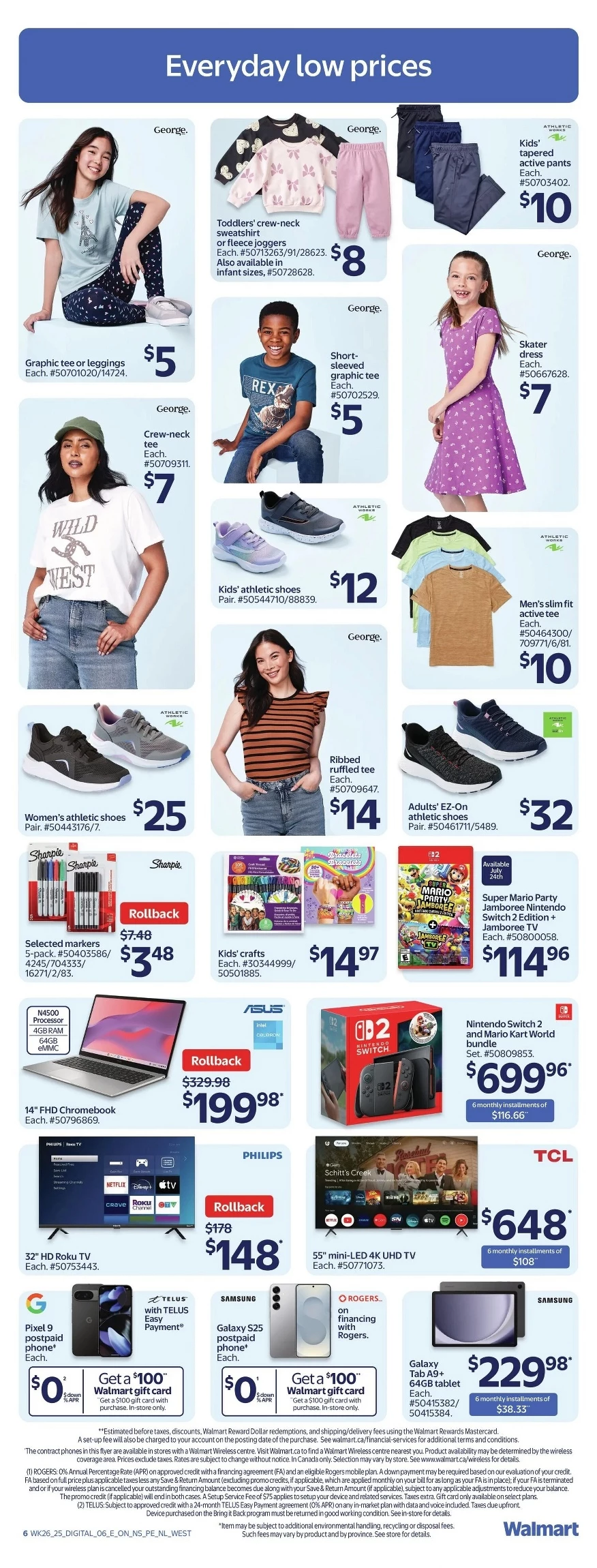 walmart flyer july 24 30 9