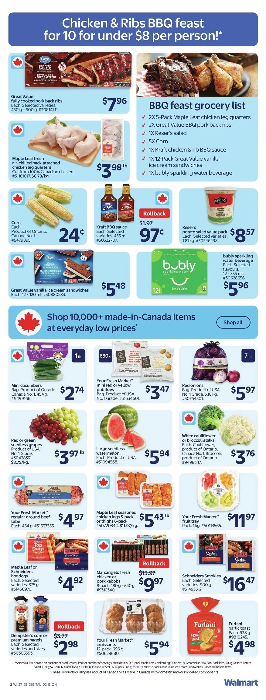 walmart flyer july 31 august 6 3