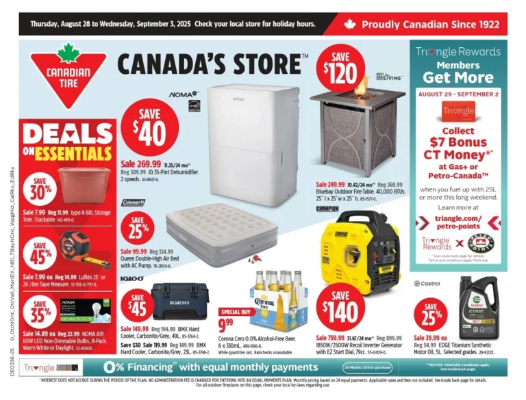 canadian tire flyer