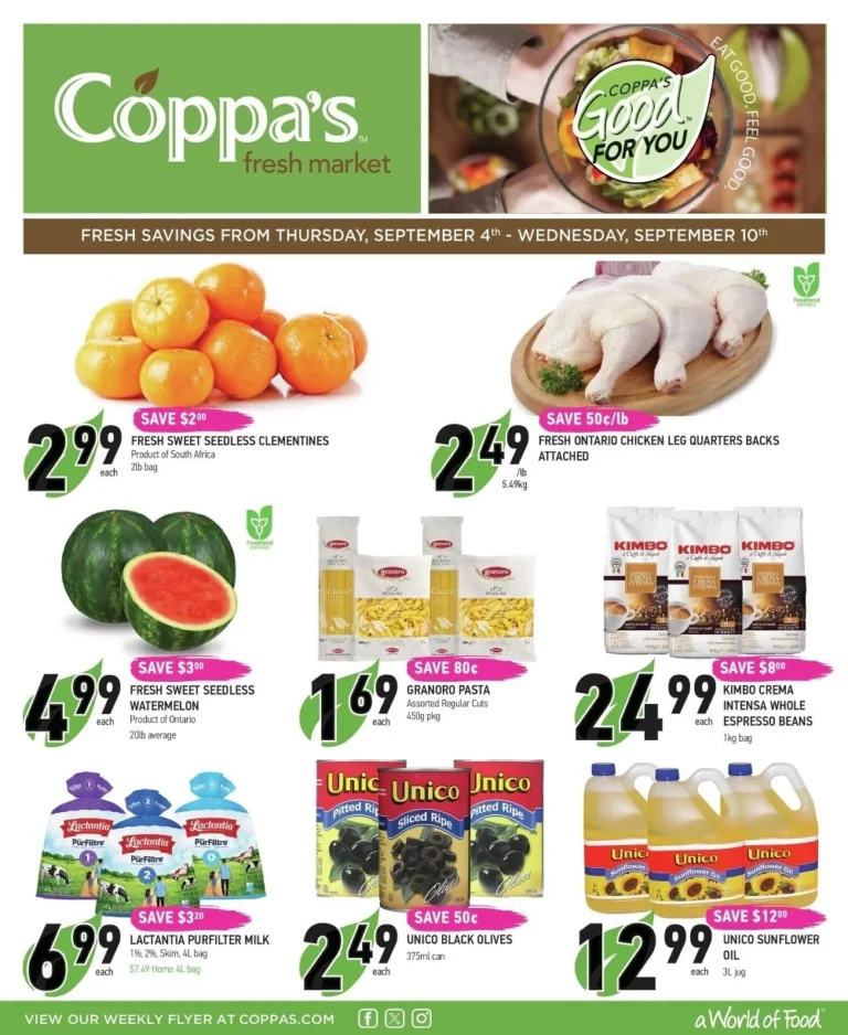coppa's flyer
