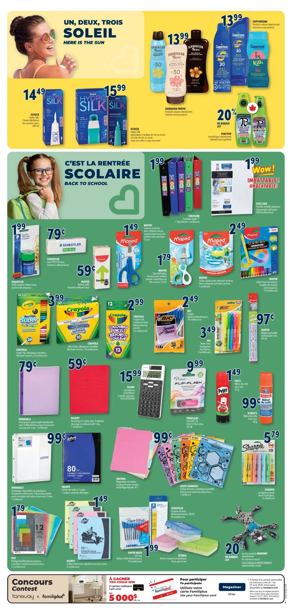 familiprix flyer august 14 20 circulaire 7