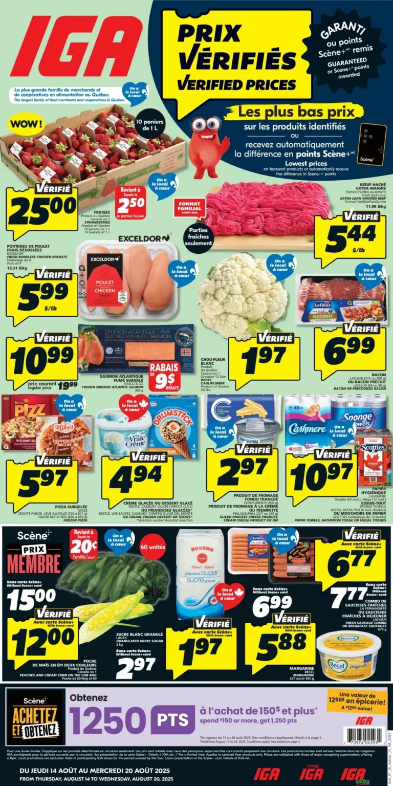 iga flyer circulaire