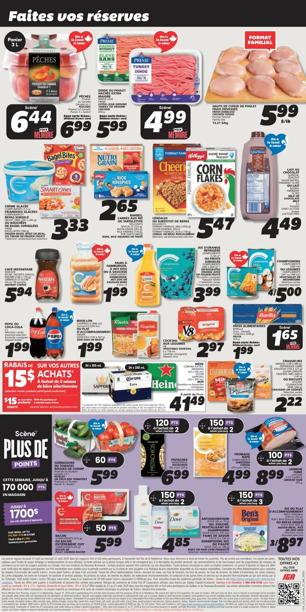 iga flyer august 21 27 circulaire 2