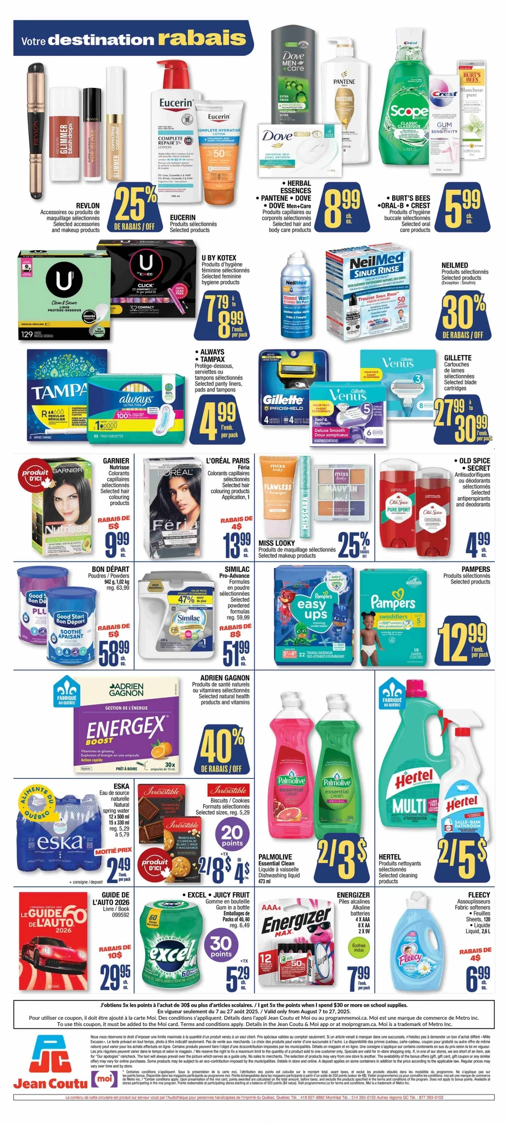 jean coutu flyer august 21 27 2