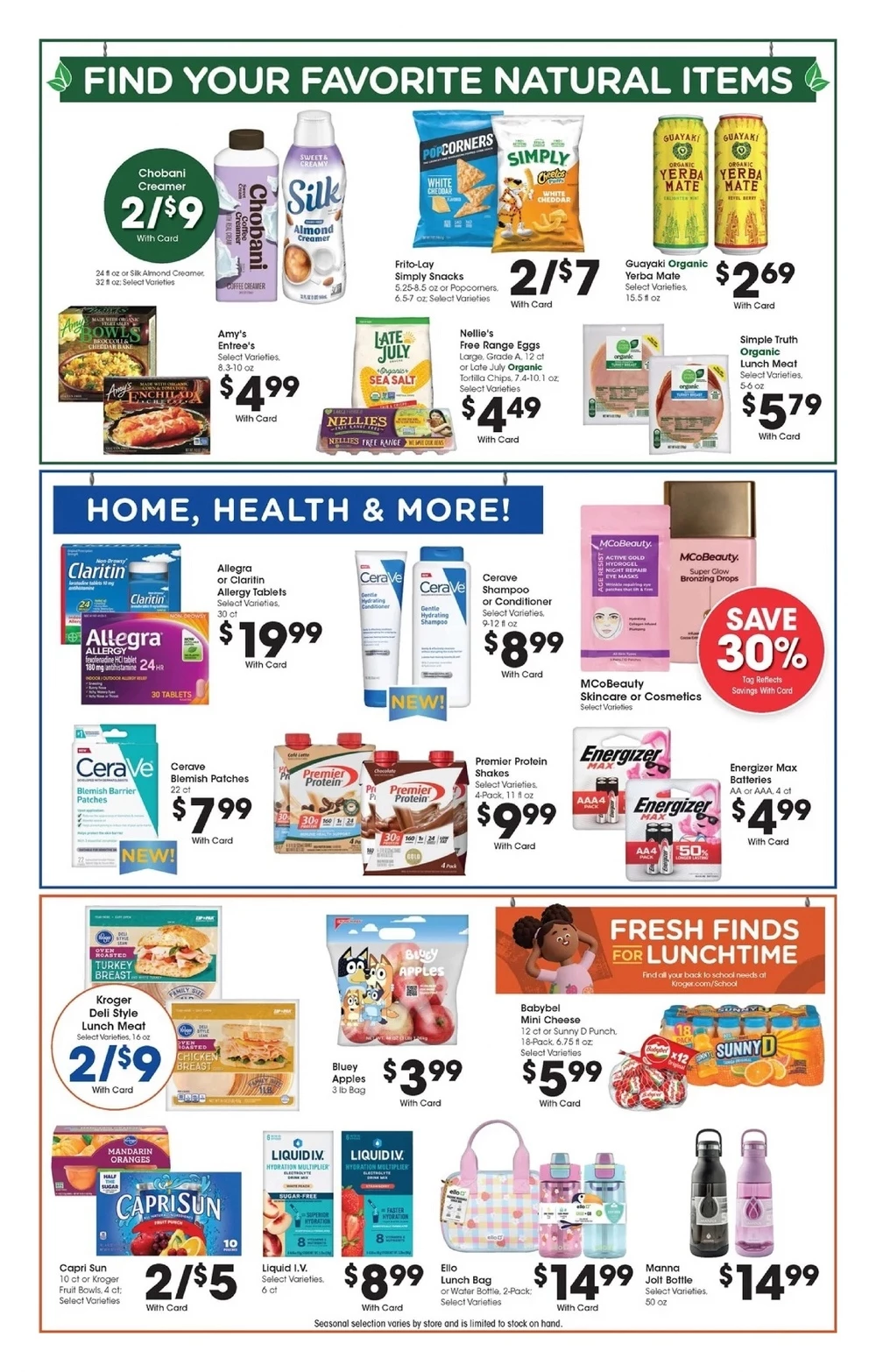 kroger weekly ad august 20 26 7
