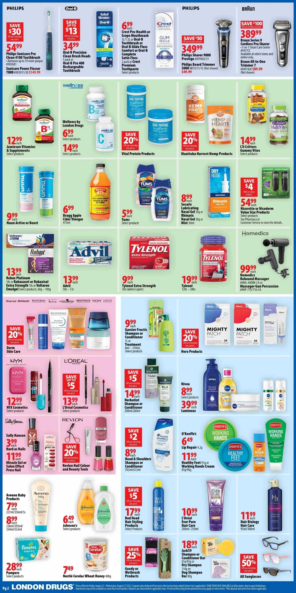 london drugs flyer august 22 27 2