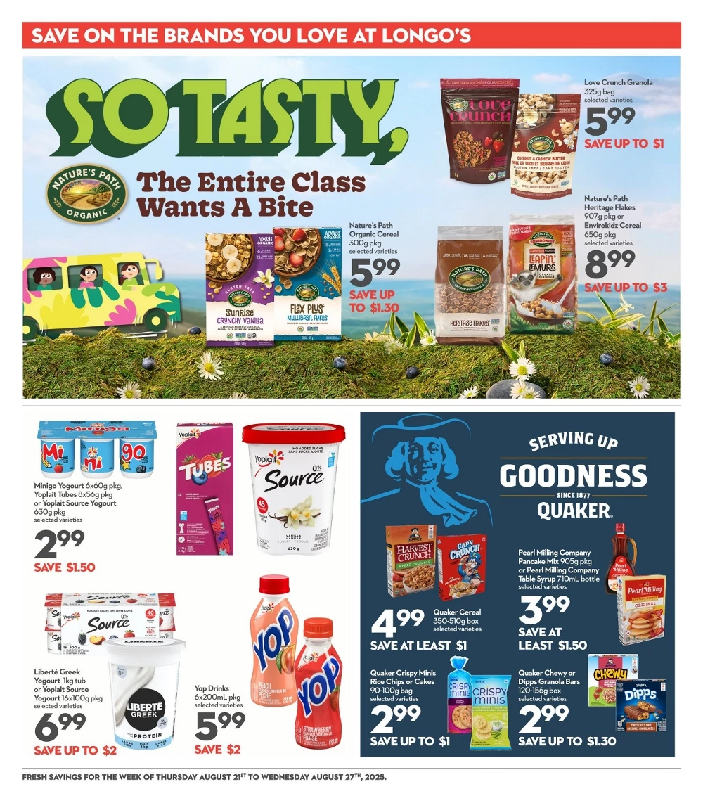 longos flyer august 21 27 20