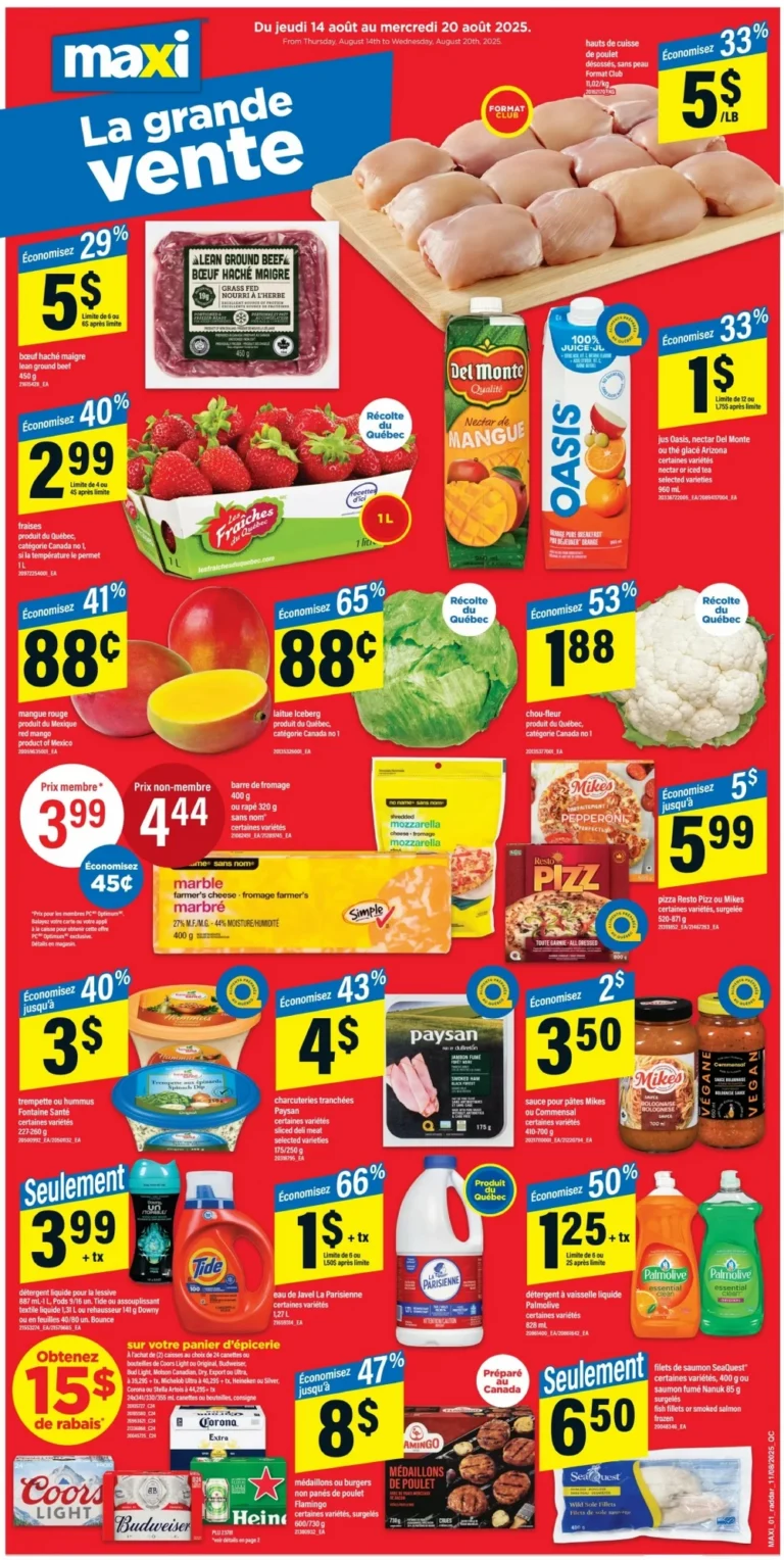 maxi flyer circulaire