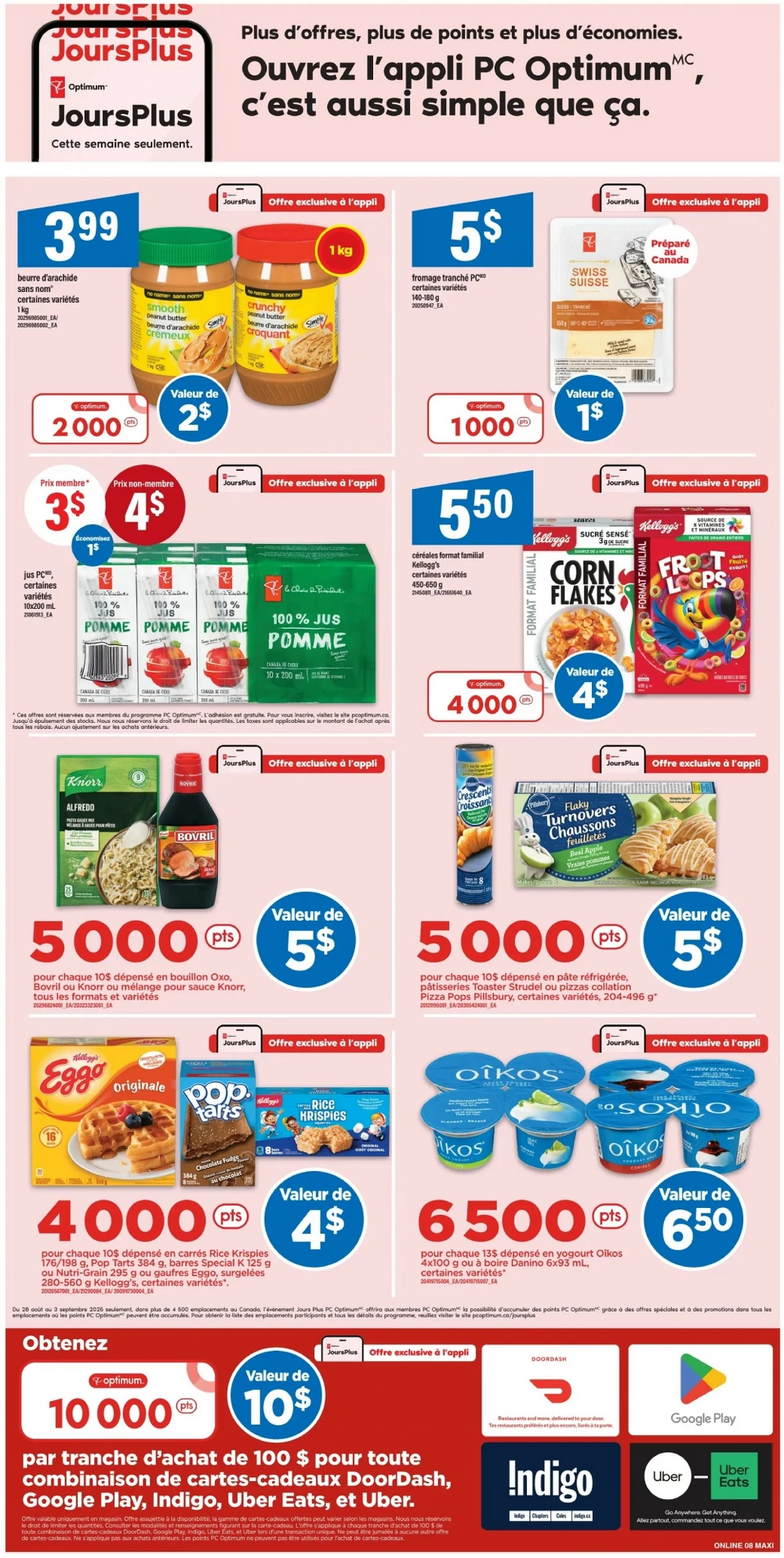 maxi flyer august 28 september 3 13