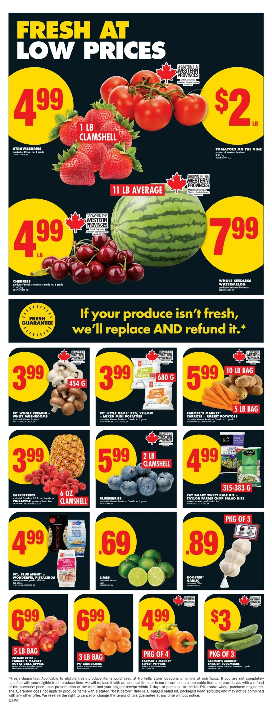 no frills flyer west august 21 27 5