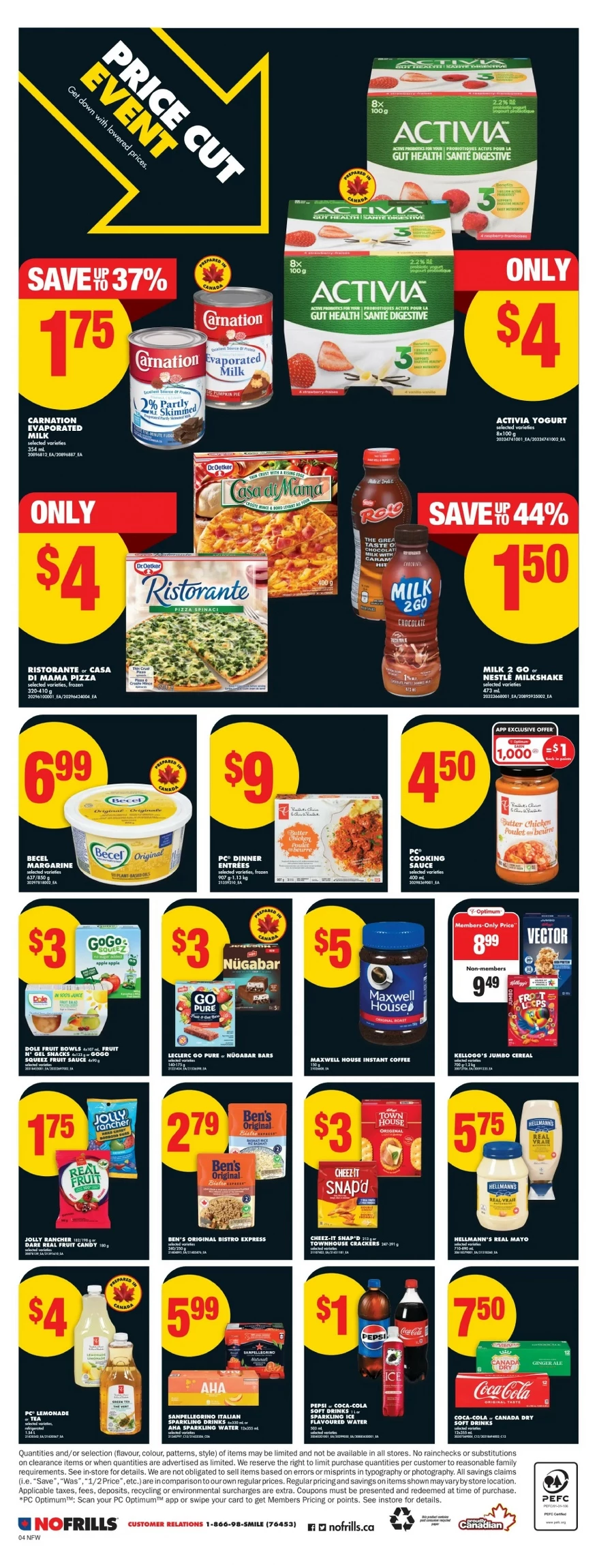 no frills flyer west august 21 27 7