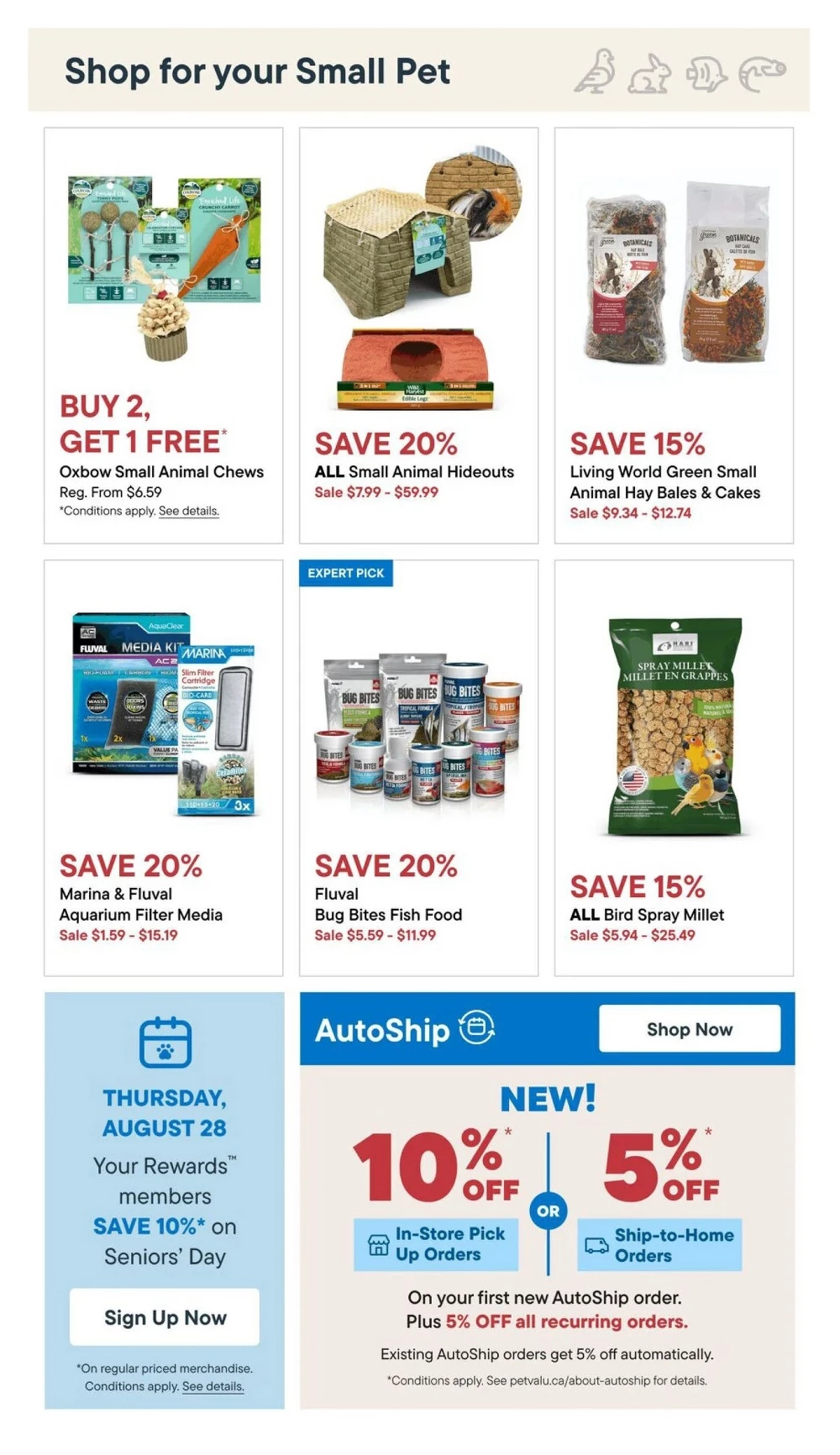 pet valu flyer august 14 27 14