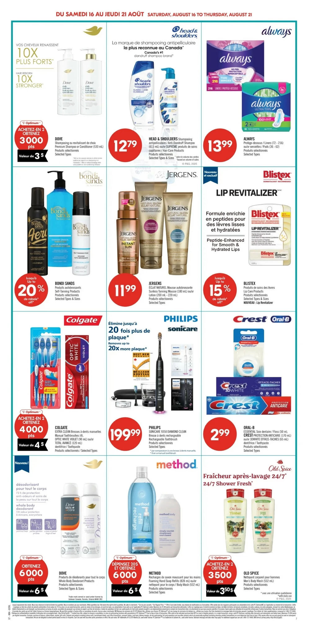 pharmaprix flyer august 16 21 16