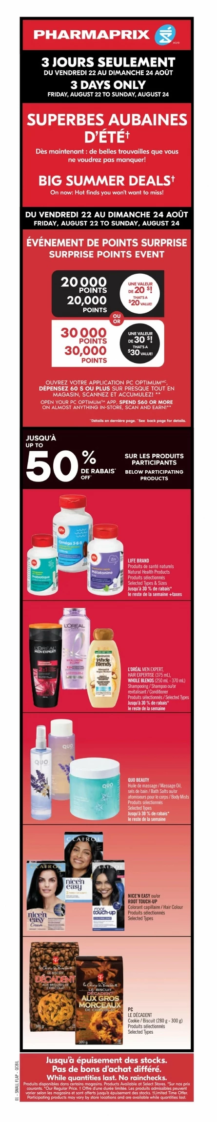 pharmaprix flyer 