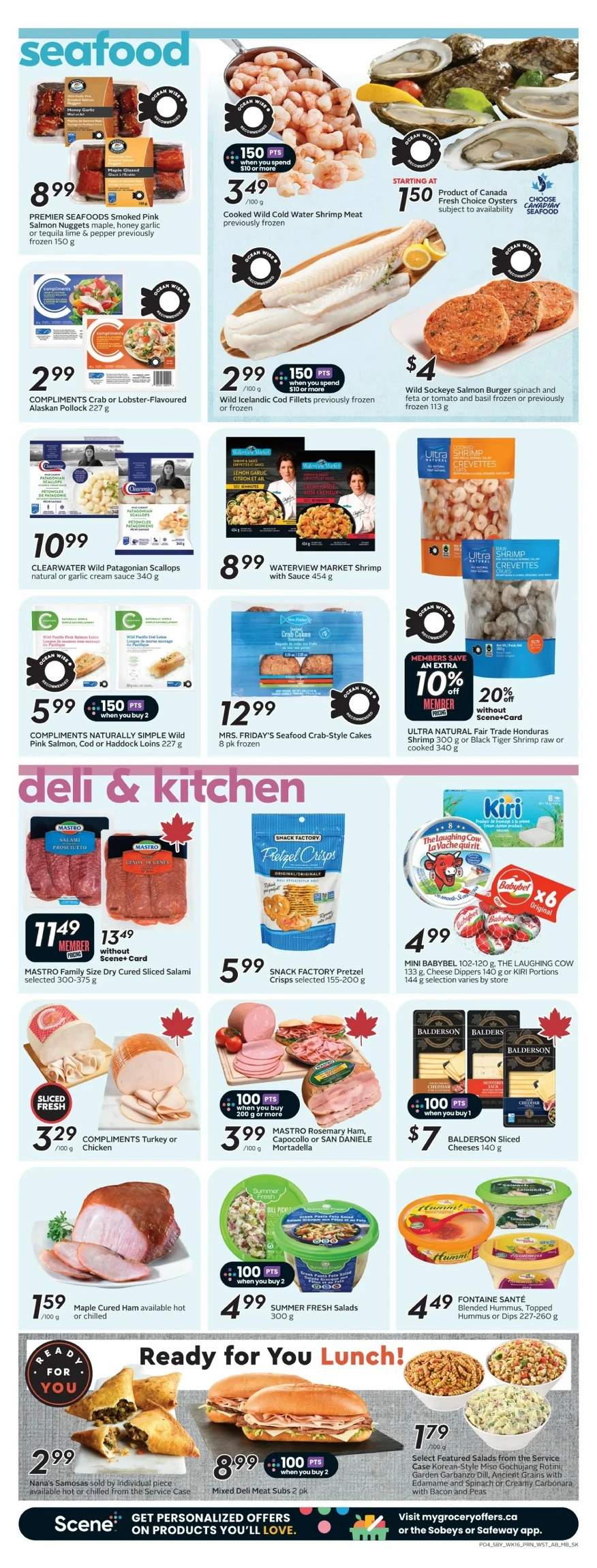 safeway sobeys flyer west august 14 20 8
