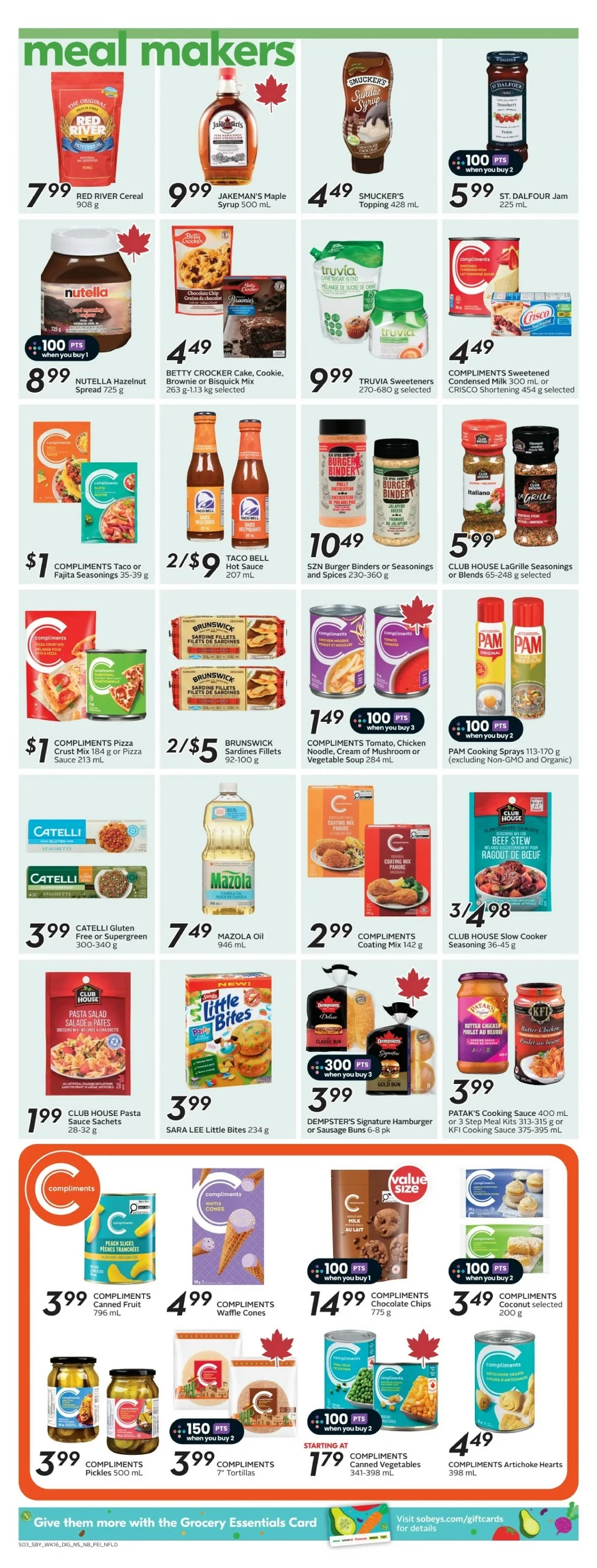 sobeys flyer atlantic august 14 20 12