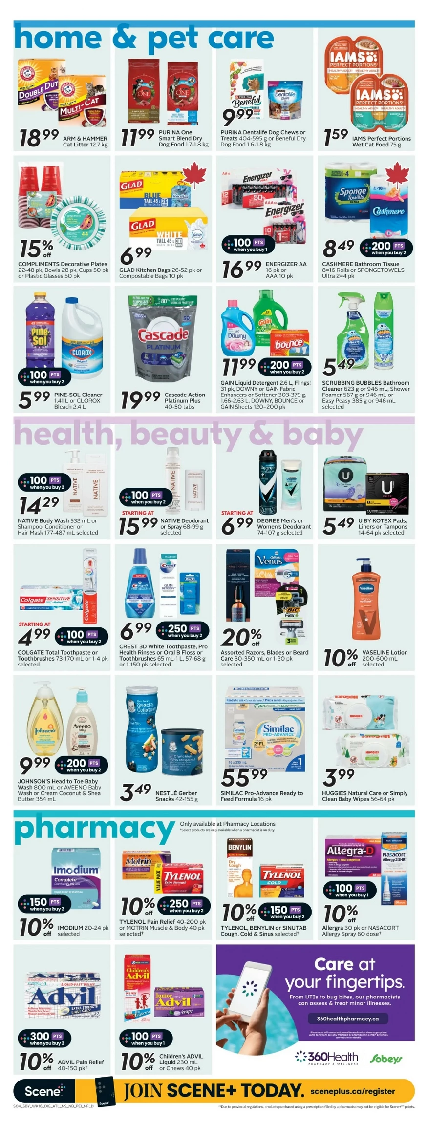 sobeys flyer atlantic august 14 20 13
