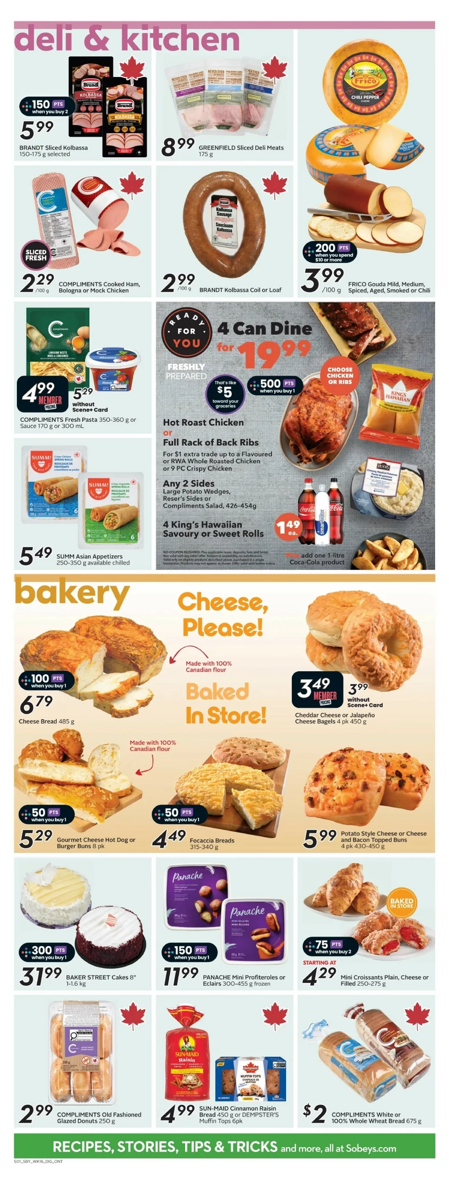 sobeys flyer ont august 14 20 10