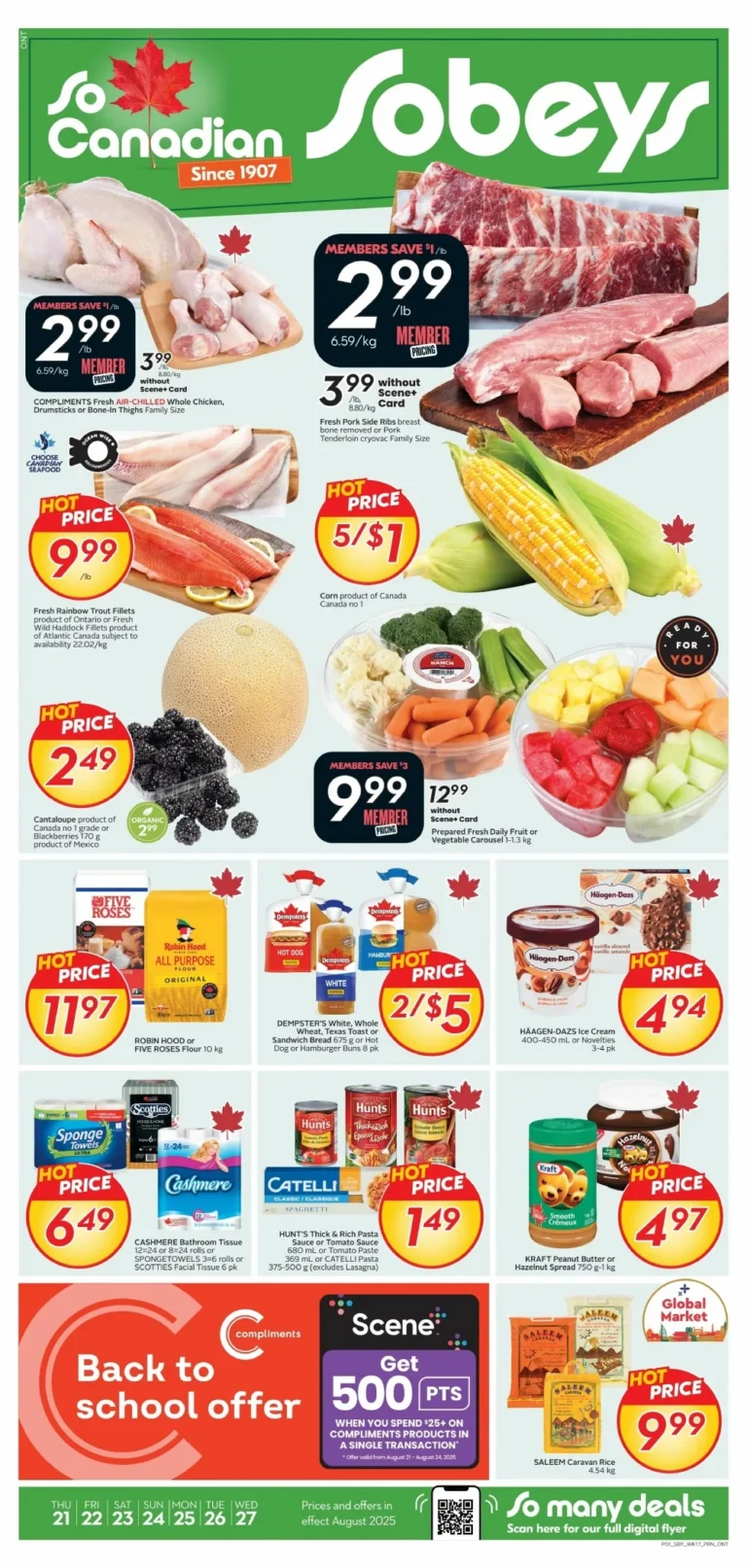 sobeys flyer ont.