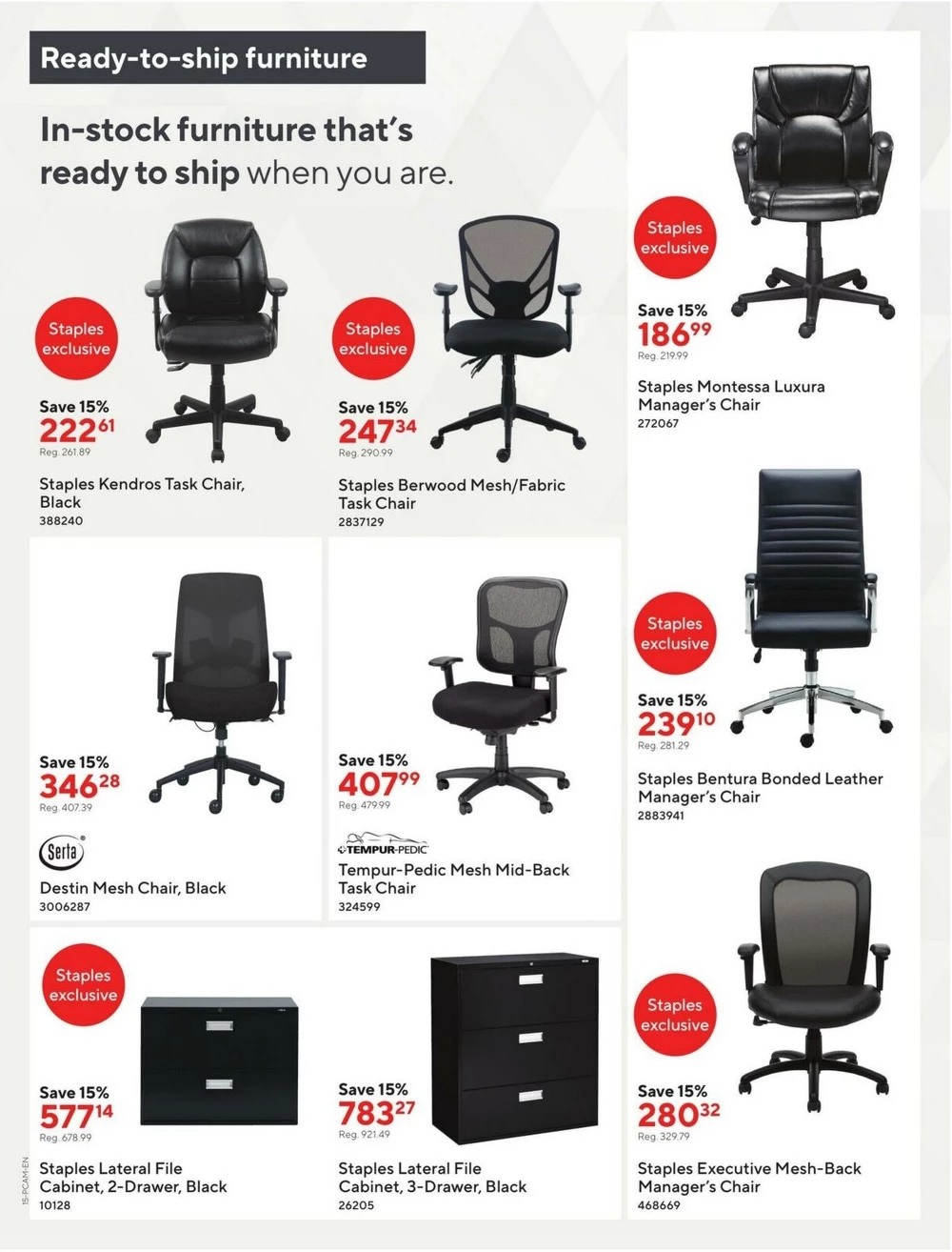 staples flyer august 15 21 15